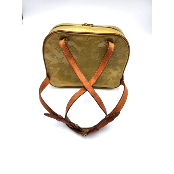 Louis Vuitton Vintage Gold Monogram Vernis Mini Backpack, Lock & Key + Dust Bag - Picture 11 of 17